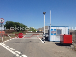 Контрольно-пропускной пункт (КПП) для строй объекта Аэропорт Южный в Гукове