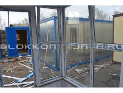 Блок-контейнер 4м, проходная, г.Ставрополь в Гукове