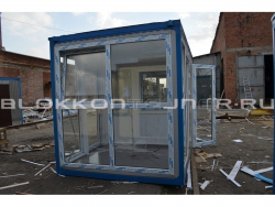 Блок-контейнер 4м, проходная, г.Ставрополь в Гукове