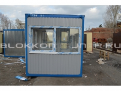 Блок-контейнер 4м, проходная, г.Ставрополь в Гукове