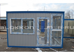 Блок-контейнер 4м, проходная, г.Ставрополь в Гукове